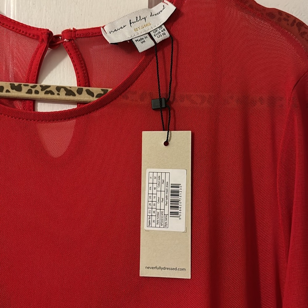 NWT Mesh Never Fully Dressed Kaitlyn Dress RARE - Picture 5 of 6